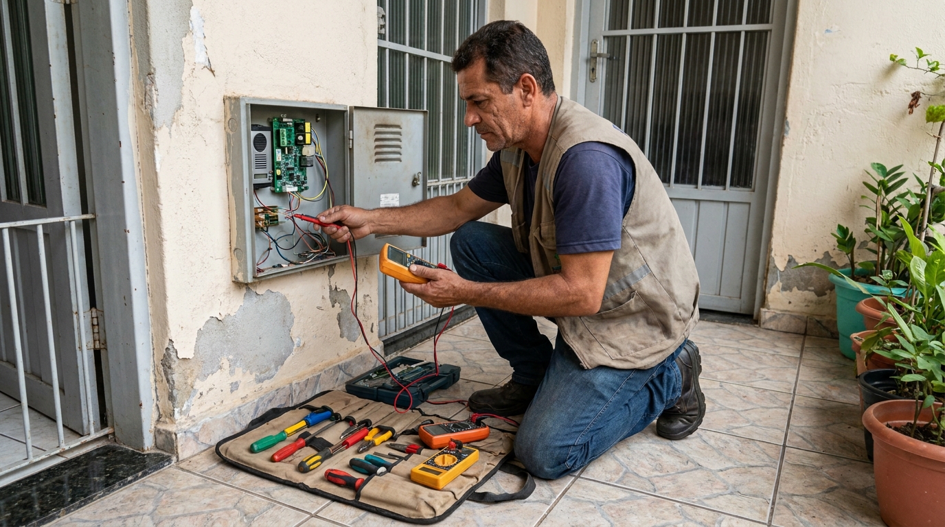 Conserto de interfone profissional em Sete Lagoas‑MG