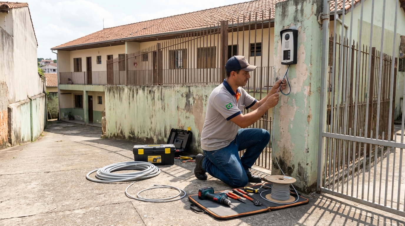 Instalacao de interfone residencial em Sete Lagoas‑MG