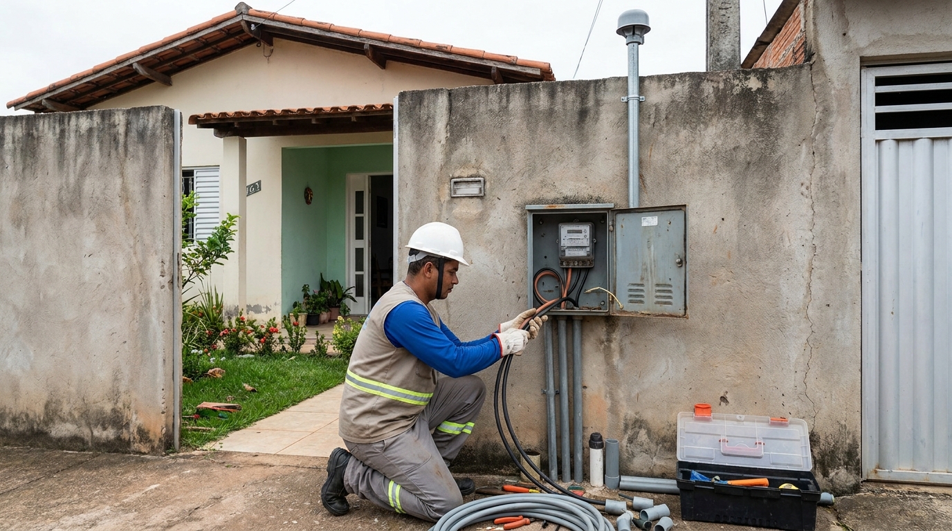 Instalacao de padrao de energia em Sete Lagoas‑MG